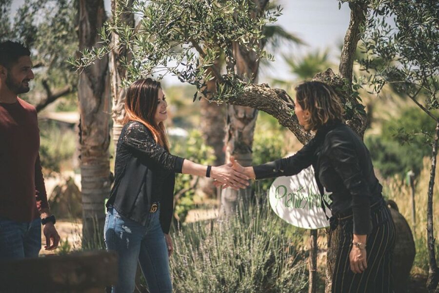 Partinico: Historic Sicilian Vineyard & Wine Tasting Tour - Inside the 600-square-meter baglio