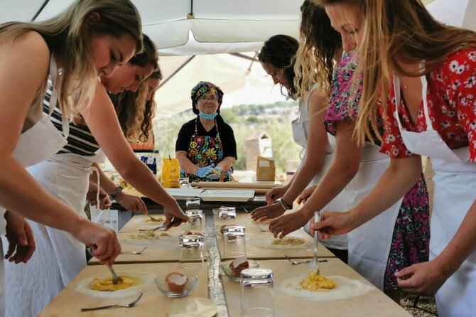 Pasta Masterclass and Wine Tour in the Minardi Vineyard - What the four-hour schedule feels like