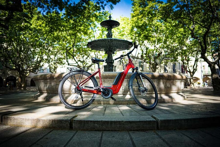 Picnic in the middle of a vineyard by e-bike - Starting at 160 Rue René Cassin in Vaison-la-Romaine