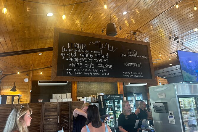 Private Arrington Wine and Franklin Dine Tour from Nashville - My call: book it for convenience, not for a wine seminar