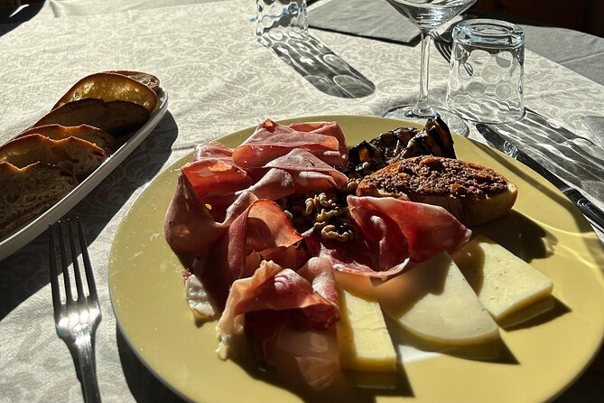 Private Etna Tour and 200 Years Old Winery Visit with Lunch - Four Etna DOC wines at the table