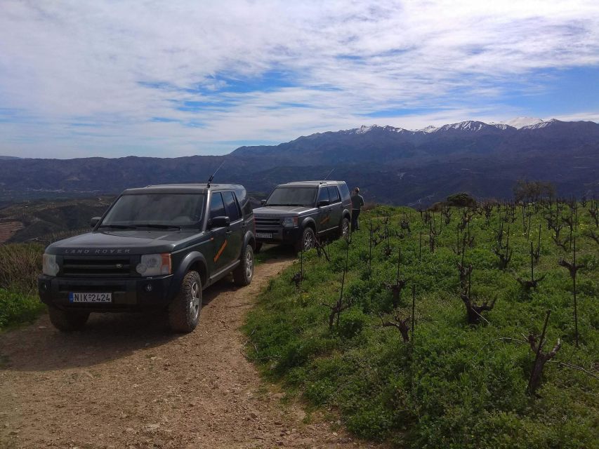 Private Exclusive Manousakis Winery and Vineyard Tour - The Valsamioti dam and the climb to Vatolakkos Hills