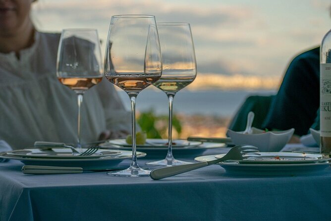 Private Split & Trogir Vineyard Wine Tour Sea View & Port Pickup - The hilltop vineyard and its Adriatic view