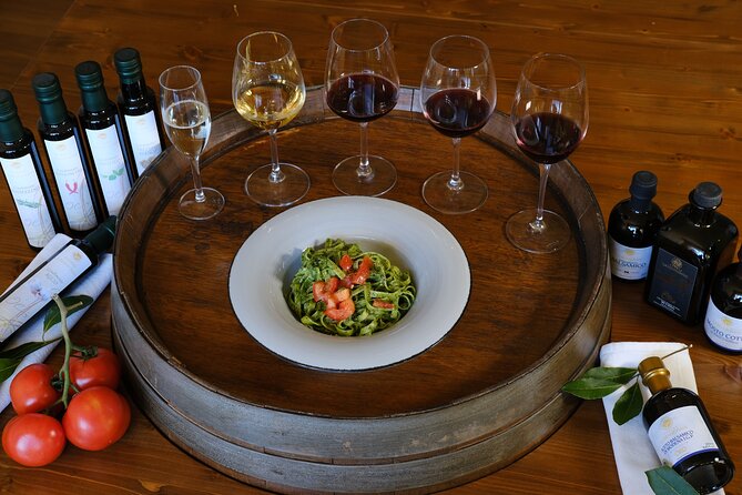 Private Tuscan Lunch with Wine & Evo oil tasting in the Vineyard - A vineyard stop with a personal feel