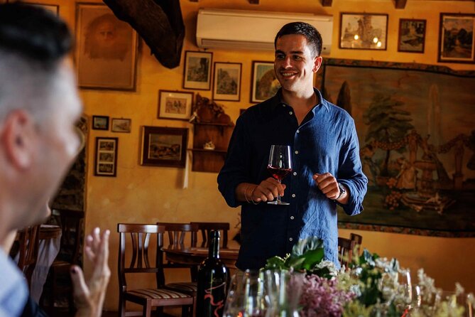 Rome's Vineyard Symphony: Countryside Winetasting Experience - A historic farmhouse with a personal welcome