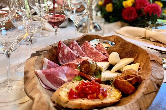 San Gimignano Romantic Dinner in the Vineyards - The wine list goes far beyond Chianti