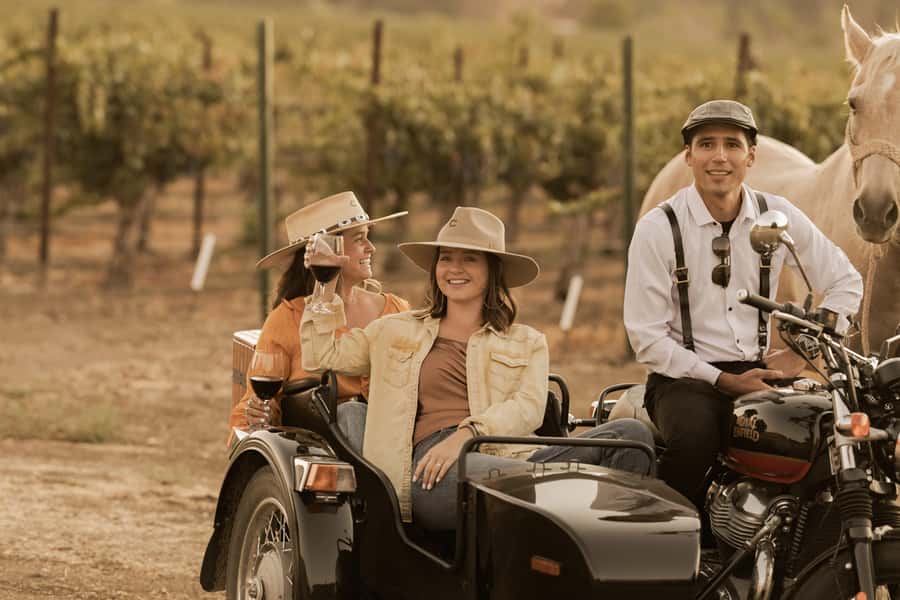 San Luis Obispo: Vineyard Rides Wine Adventure - The second photo stop and the end of the ride
