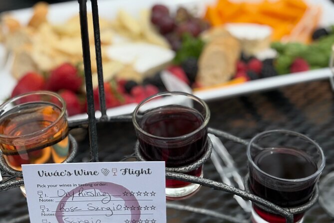 Santa Fe Day trip to Northern New Mexico Wine Country - Vivac Winery at high elevation