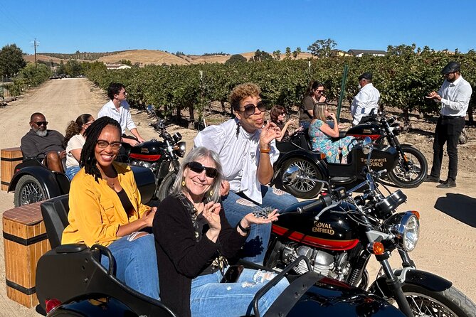 Scenic Sidecar Vineyard Adventure San Luis Obispo - Why the sidecar changes the vineyard visit