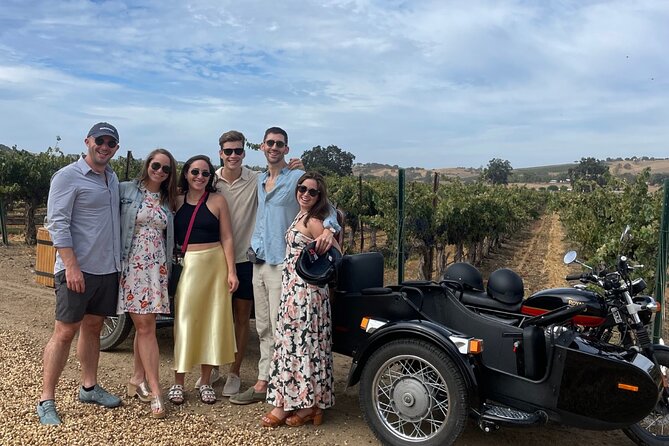Scenic Sidecar Vineyard Adventure San Luis Obispo - Photos, wine, and food: what is included and what is not