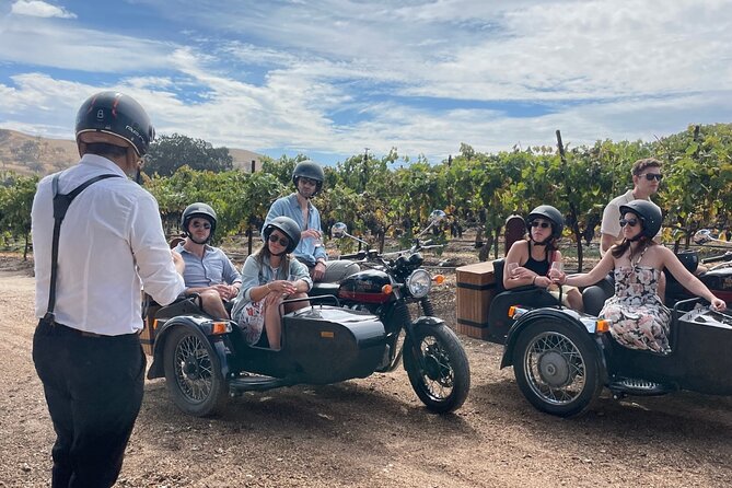 Scenic Sidecar Vineyard Adventure San Luis Obispo - The 45-minute ride through San Luis Obispo wine country