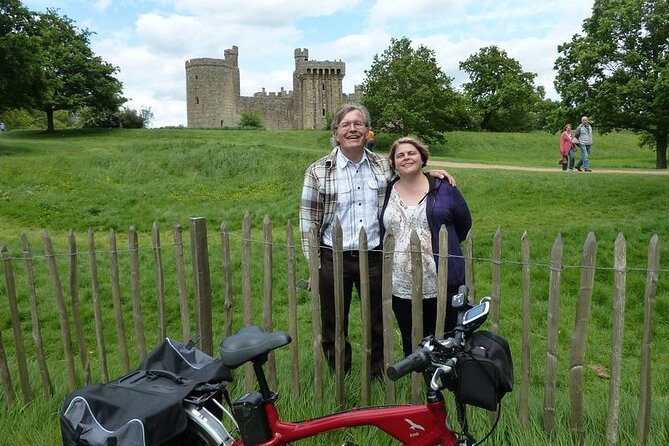 Self-Guided Electric Bike Tour to vineyards and castles in Kent - Sissinghurst Castle Garden for a historic pause