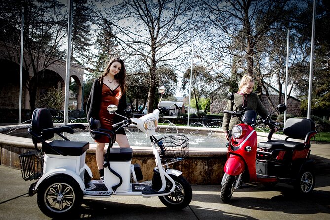 Sonoma Wine Country Electric Trike Tour - 5 hours - Starting in Sonoma at 10 a.m.