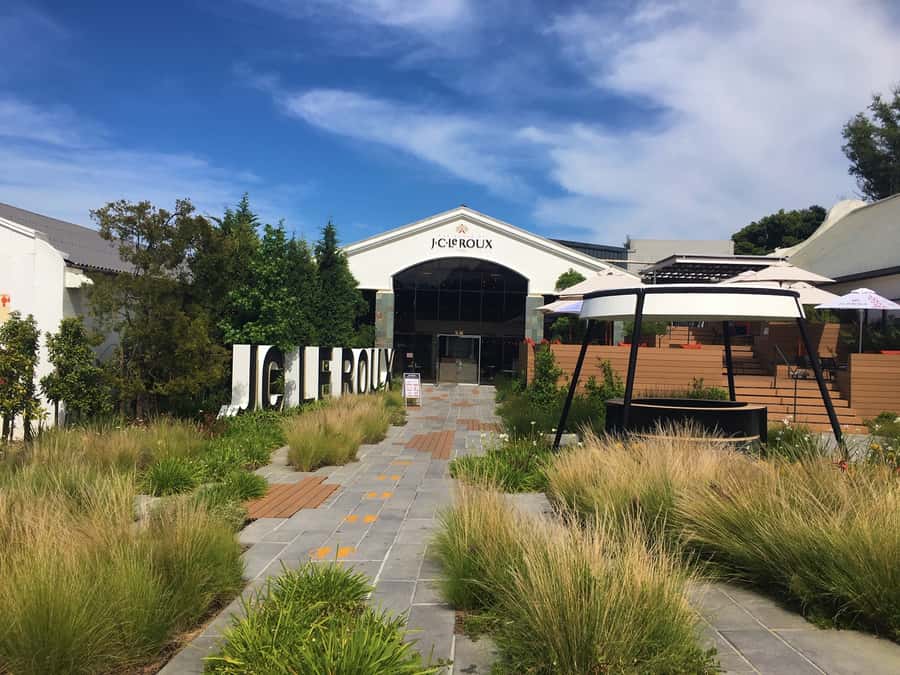 Stellenbosch: Devon Valley Vineyards Bicycle Tour w. Lunch - Clos Malverne lunch with Devon Valley views