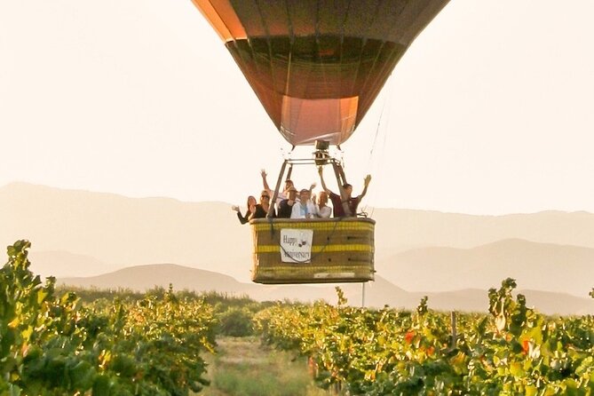 Sunrise Hot Air Balloon Flight over the Temecula Wine Country - Why Temecula works so well from the air
