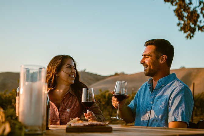 Sunset at the Vineyards Sidecar Wine Adventure Paso Robles - Key points at a glance