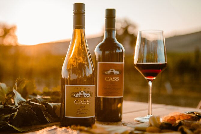 Sunset at the Vineyards Sidecar Wine Adventure Paso Robles - Starting at Cass Winery