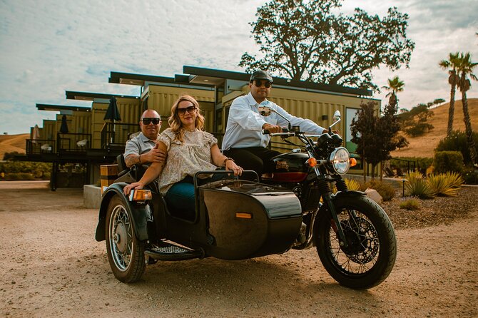 Sunset at the Vineyards Sidecar Wine Adventure Paso Robles - Who Will Enjoy This Most?