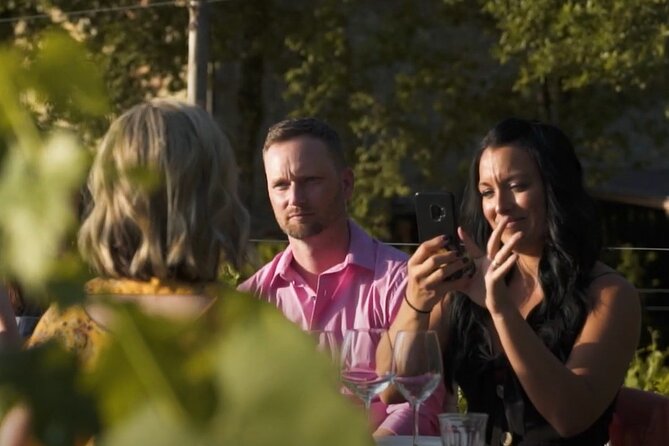 Sunset Summer Dinner Among the Vines – Small Group from Siena - The barbecue dinner between the vines