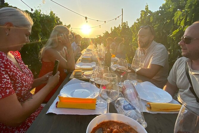 Sunset Summer Dinner Among the Vines – Small Group from Siena - Wine, balsamic, and what you actually taste
