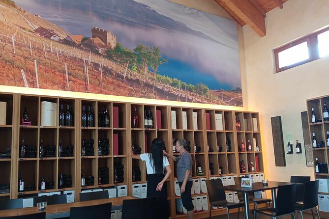 Swiss Vineyard Wine Tasting Tour in Vaud - Aigle finishes with another regional contrast