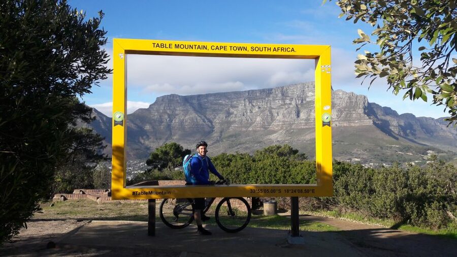 Table Mountain: Mountain Biking to Constantia Wine Estate - The Ride at a Glance