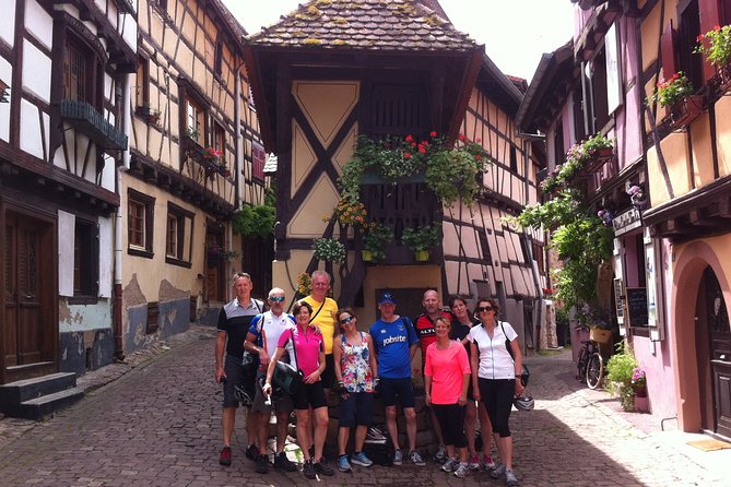 Through Alsace Vineyards and Wine Villages Private Bike Tour - Eguisheim and the charm of a medieval wine village