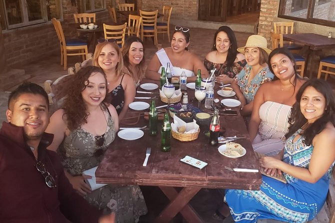 Tour la buffadora/pai pai park/four fours vineyard - What the $100 price really covers