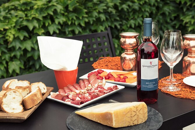 Vineyard tour and tasting of 6 Garda Wines with Giovanna Tantini - Why the cheese and meat board matters