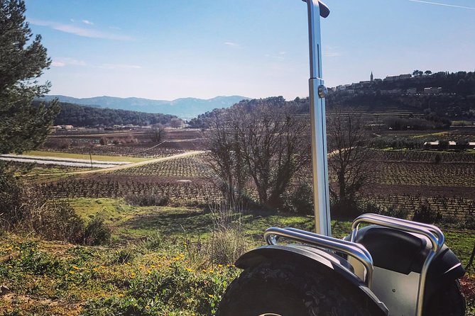 Vineyard visit in Gyropode, visit of Cave & Tasting Wines of Bandol - Views Toward Castellet and La Cadière-d’Azur