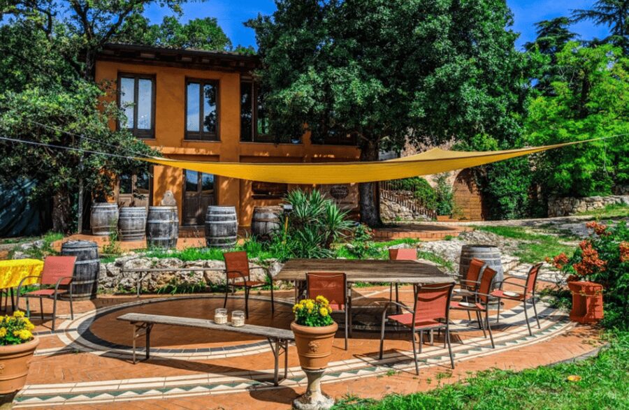 Vineyard Walk & Wine Tasting in the Berici Hills of Vicenza - Four wines with cheese, meats, and bread