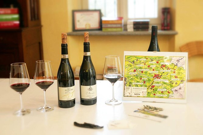 Visit among vineyards and wine cellar with wine tasting in Nizza Monferrato - Key points at a glance