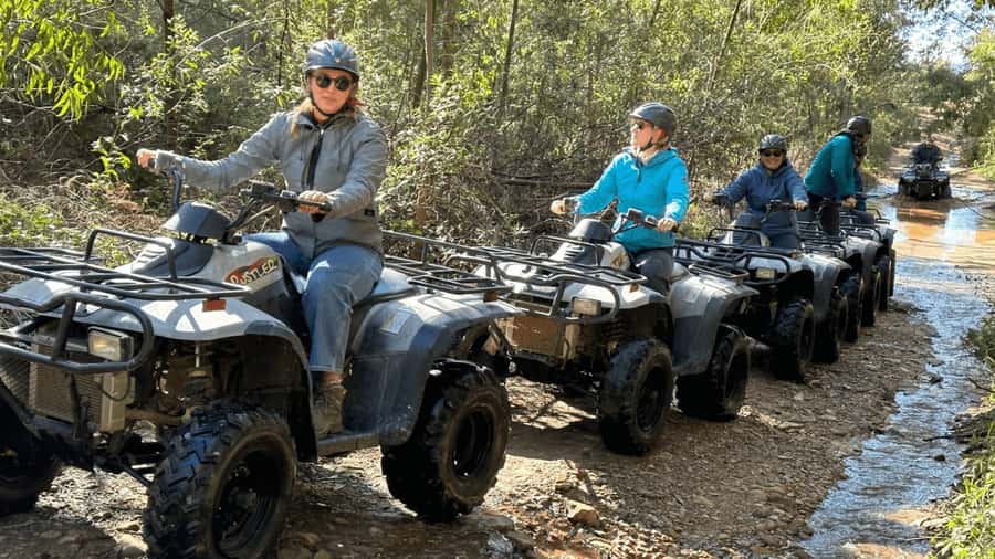 Vrede en Lust Wine Estate: 1H Quad Bike Trail - Getting comfortable on the quad before the trail