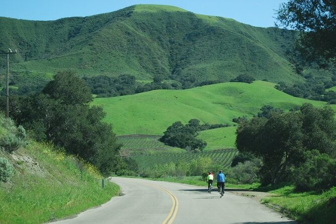 Wine Country Half-Day Bike Tour from Solvang - w/o Lunch - The ride toward Los Olivos