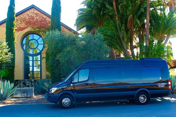 Winery and Vineyard Transportation in Executive Style Mercedes-Benz Sprinter - Value for celebrations and small groups