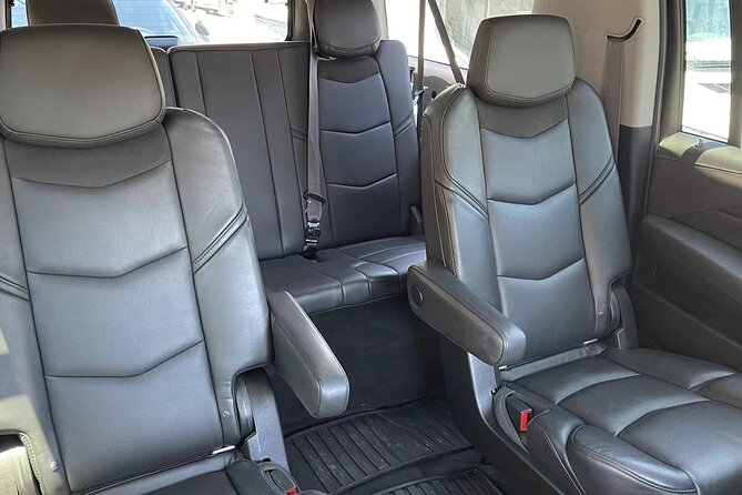 Winery and Vineyard Transportation in Luxury Full Size Black SUV - A private Napa Valley day without the driving